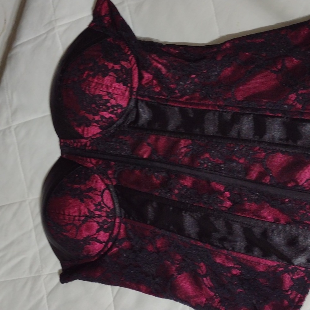 Sexy Say What bustier sz small